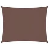 Zonnedoek Rechthoekig 5x7m - Bruin
