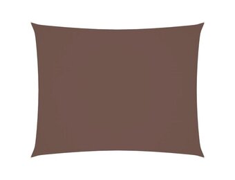 Zonnedoek Rechthoekig 5x7m - Bruin