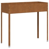 Weervast Stalen Plantenbak - 100,5x40,5x90 cm | 53% Korting