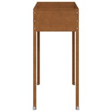 Weervast Stalen Plantenbak - 100,5x40,5x90 cm | 53% Korting