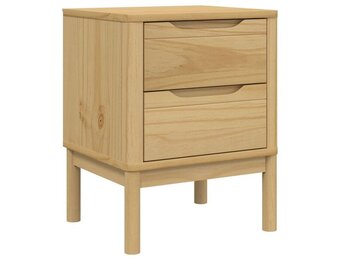 Nachtkastje FLORO Massief Grenenhout 45x39x57 cm - 34% Korting!