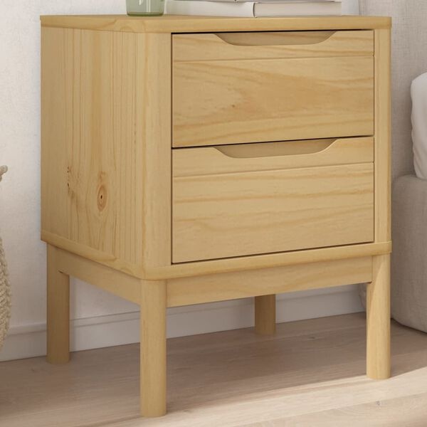 Nachtkastje FLORO Massief Grenenhout 45x39x57 cm - 34% Korting!