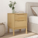 Nachtkastje FLORO Massief Grenenhout 45x39x57 cm - 34% Korting!