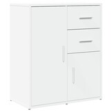 VidaXL Dressoir Wit Bewerkt Hout - 60x31x70 cm (59% Korting)