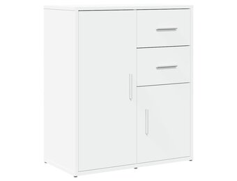 VidaXL Dressoir Wit Bewerkt Hout - 60x31x70 cm (59% Korting)
