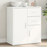 VidaXL Dressoir Wit Bewerkt Hout - 60x31x70 cm (59% Korting)