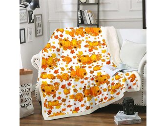 Herfst Plaid Deken 229x229 cm - Nu 34% Korting!