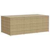 Tuinbox Poly Rattan 984L Gemengd Beige - 35% Korting