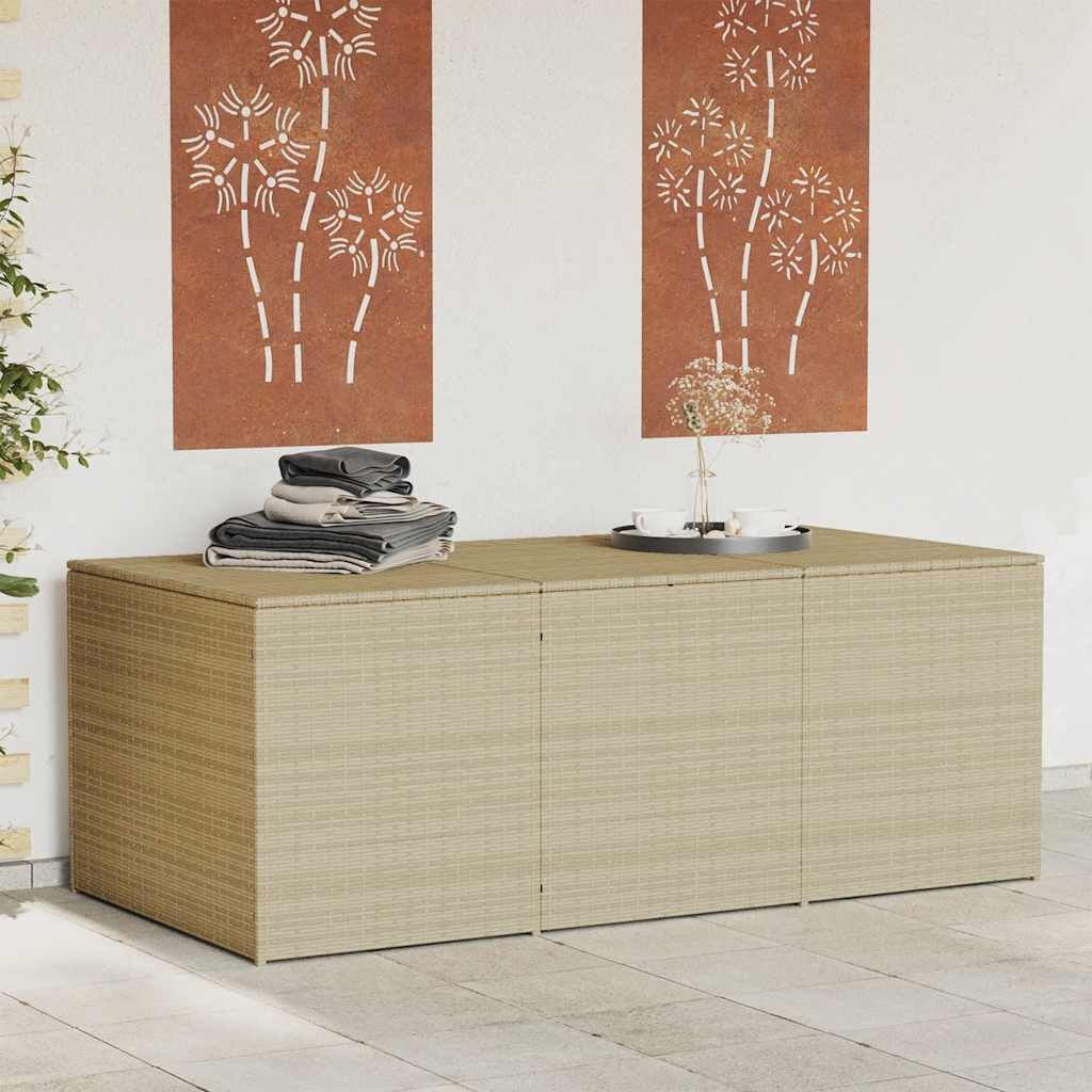 Tuinbox Poly Rattan 984L Gemengd Beige - 35% Korting
