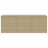 Tuinbox Poly Rattan 984L Gemengd Beige - 35% Korting