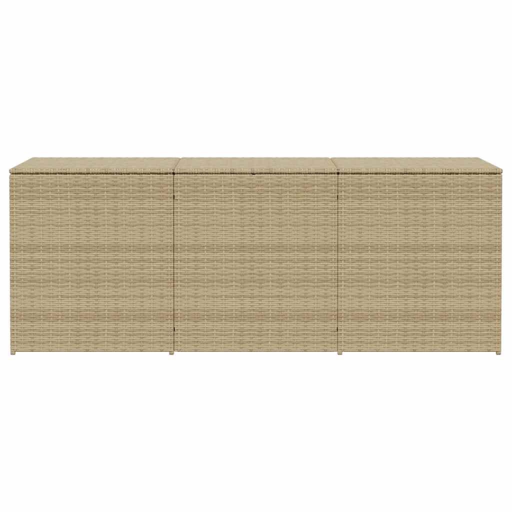 Tuinbox Poly Rattan 984L Gemengd Beige - 35% Korting