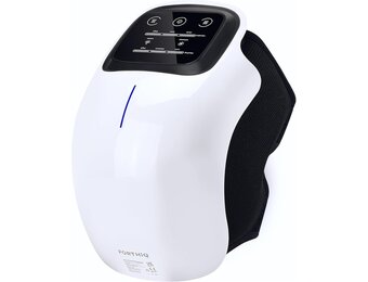 Kniemassageapparaat met Warmte & Roodlicht - 34% Korting!