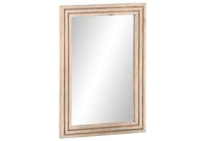 Badkamerspiegel 50x70 cm Massief Mangohout - 34% Korting