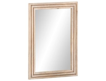 Badkamerspiegel 50x70 cm Massief Mangohout - 34% Korting