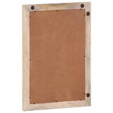 Badkamerspiegel 50x70 cm Massief Mangohout - 34% Korting