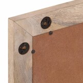 Badkamerspiegel 50x70 cm Massief Mangohout - 34% Korting