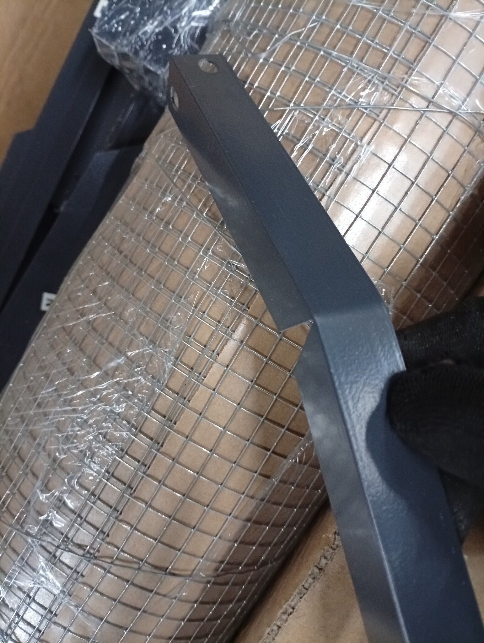 vidaXL Volière 179x100x185 m aluminium antracietkleurig