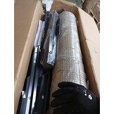 vidaXL Volière 179x100x185 m aluminium antracietkleurig