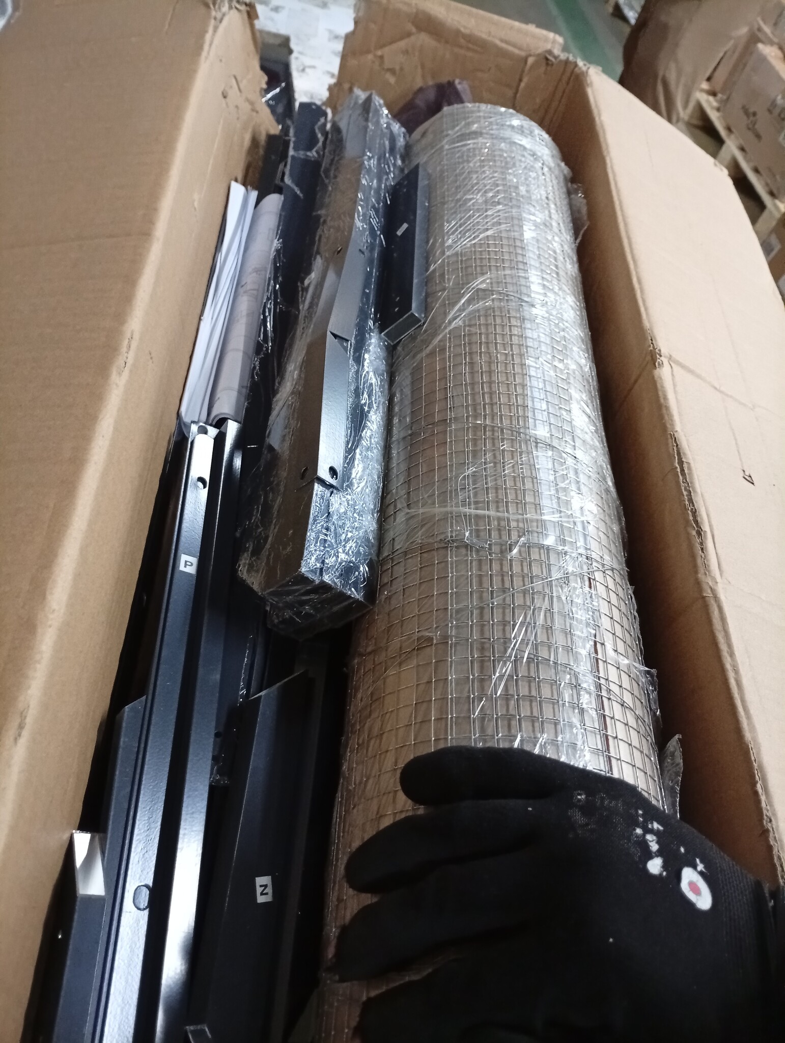 vidaXL Volière 179x100x185 m aluminium antracietkleurig