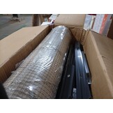 vidaXL Volière 179x100x185 m aluminium antracietkleurig