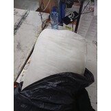 vidaXL Driezitsbank 180 cm kunstleer grijs