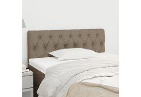 Hoofdbord Taupe Stof 90x7x78/88 cm - 69% Korting