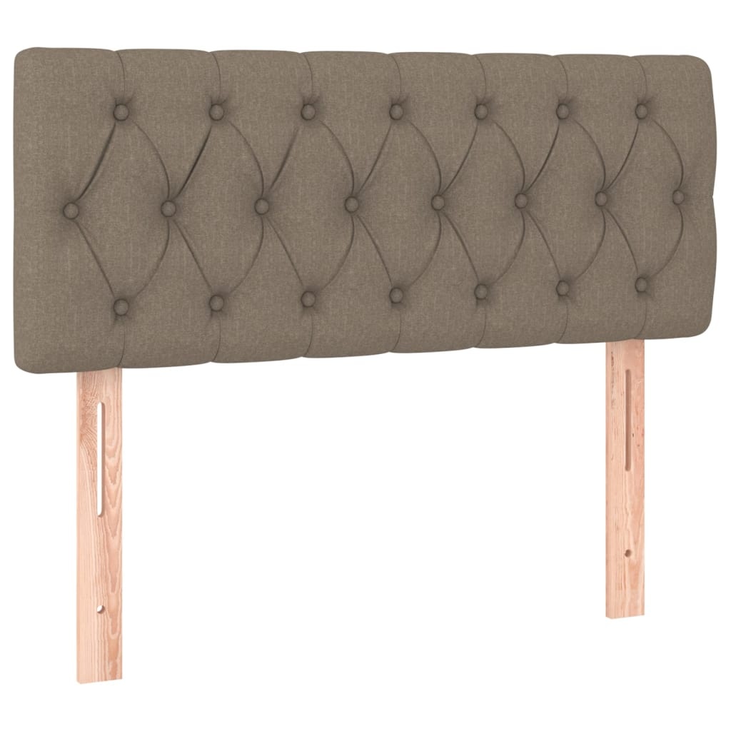 VidaXL Hoofdbord Taupe 90x7x78/88cm - 50% Korting