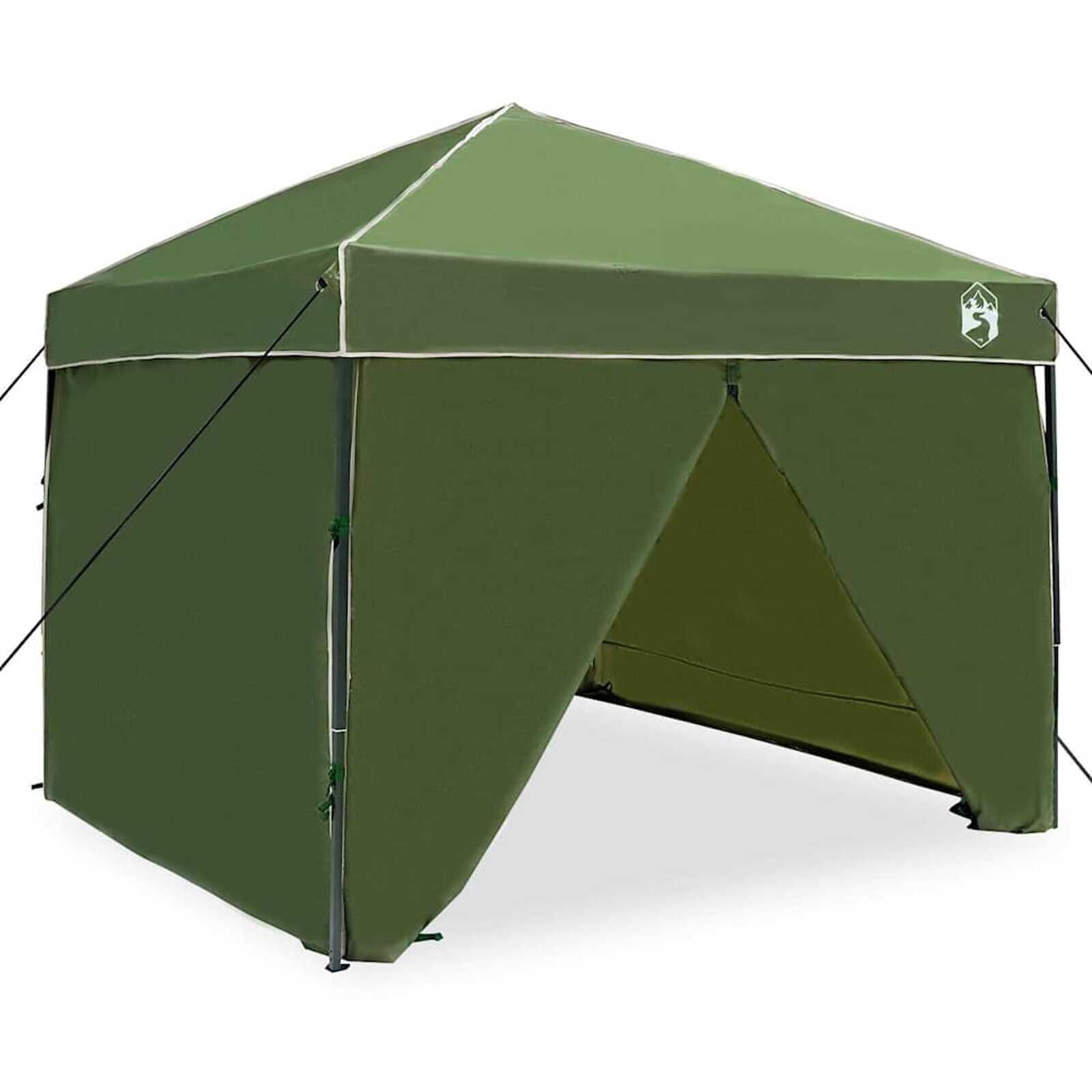 vidaXL Pop-up Luifel Tent Groen 250 x 250 cm Stof