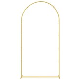 vidaXL Trouwrand Goud 100 x 39 x 200 cm Staal