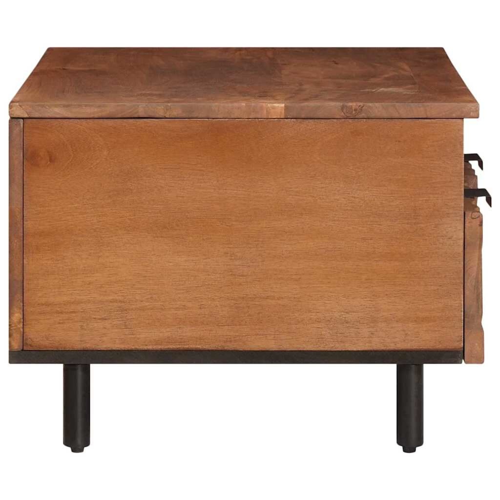 Salontafel met Lade - Massief Mango Hout Bruin (80x54x40cm) - 60% Korting