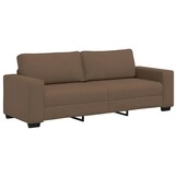 vidaXL 3-zitsbank bruin 180 cm stof