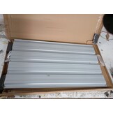 vidaXL Plantenbak verhoogd 160x40x45 cm gegalvaniseerd staal antraciet
