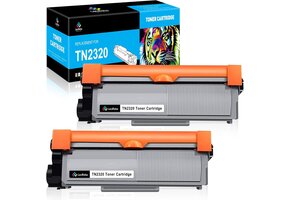 Toner Cartridge TN2320 Zwart (2-Pack) - Hoge Capaciteit (50% Korting)