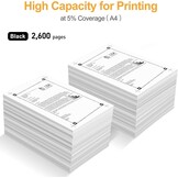 2x Toner TN2320 Zwart 2600 Pagina's | Brother Laserprinter