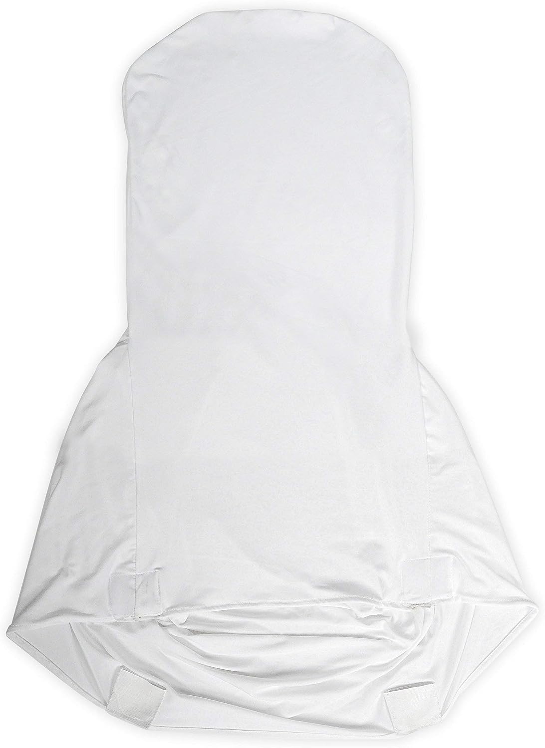 EMART Witte Stoelhoezen - Set van 50 stuks - Stretch Polyester Spandex