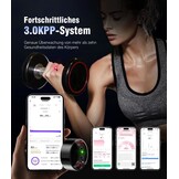 Smart Ring 7e Gen: Gezondheid & Sport | Android/iOS | Zwart Maat 11 | -56%