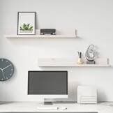 2x Grenenhouten Wandkast 80cm Wit - 69% Korting