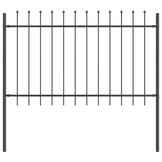 VidaXL Tuin Hek Grijs 1.7x0.8m Staal - 60% Korting