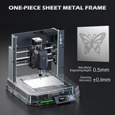 Genmitsu Cubiko CNC-freesmachine, gereedschapskalibratie met één druk op de knop, slimme hoogtekaartmeting voor PCB-frezen, geschikt voor zacht metaal, hout, acryl, MDF, wifi- en app-ondersteuning