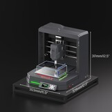 Genmitsu Cubiko CNC-freesmachine, gereedschapskalibratie met één druk op de knop, slimme hoogtekaartmeting voor PCB-frezen, geschikt voor zacht metaal, hout, acryl, MDF, wifi- en app-ondersteuning
