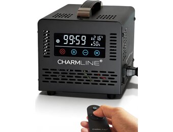 Charmline Ozon Generator 60.000 mg/u met Afstandsbediening - Luchtreiniger voor ruimtes tot 500 m² - Zwart