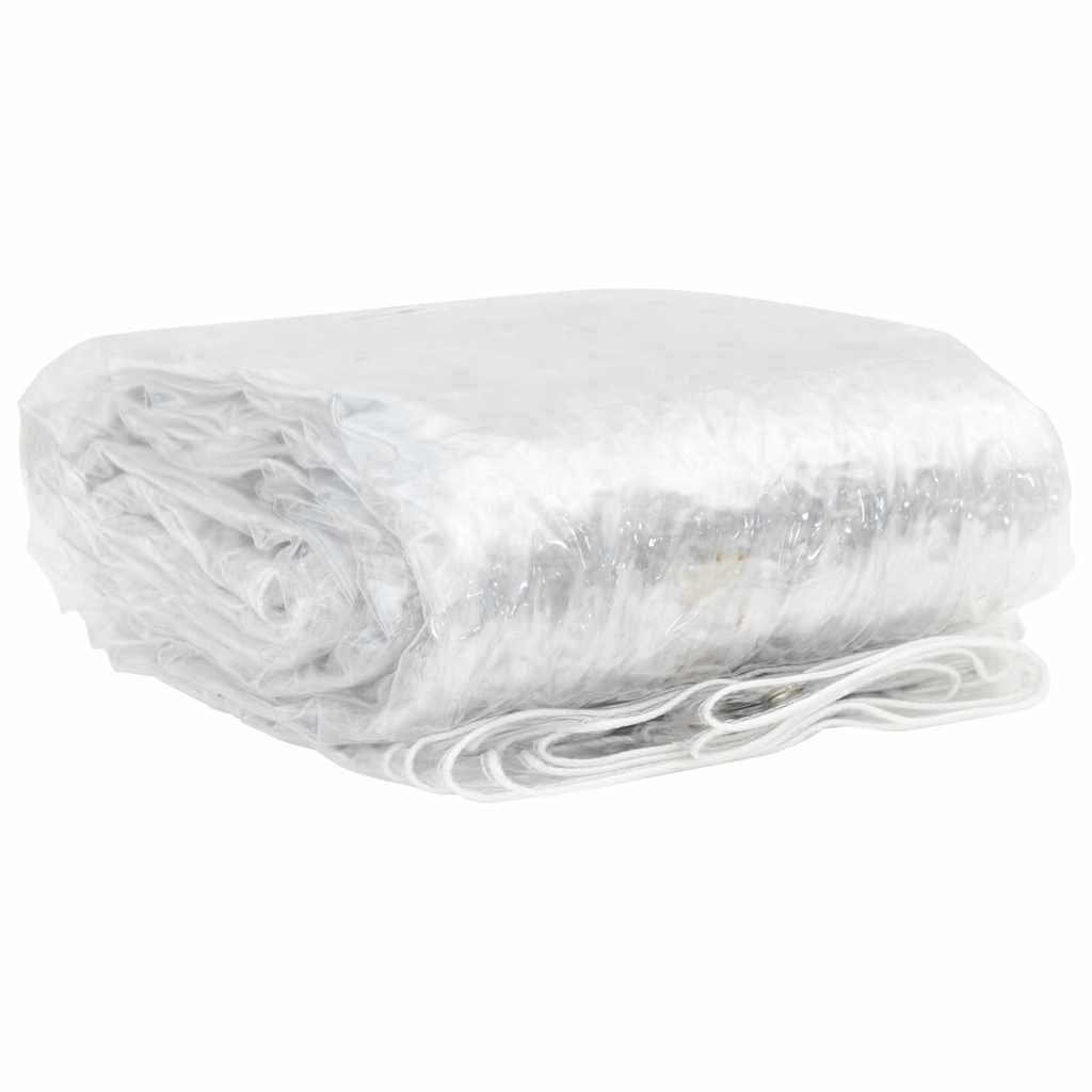Doorzichtig Zeildoek 4x12m PVC met Zeilringen - 61% Korting