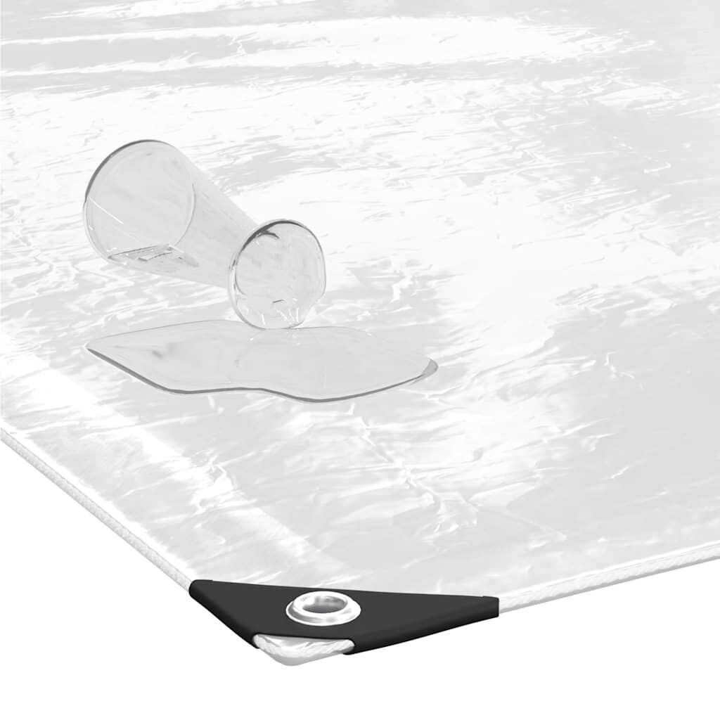 Doorzichtig Zeildoek 4x12m PVC met Zeilringen - 61% Korting