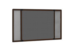 Uitschuifbare Raamhor (75-143)x50 cm Bruin - 53% Korting
