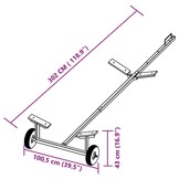 vidaXL Boottrailer