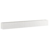 vidaXL Plantenbak 360x40x40 cm roestvrij staal