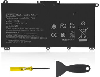 ASUNCELL Laptop Accu HT03XL 11.55V 41.9Wh voor HP Pavilion