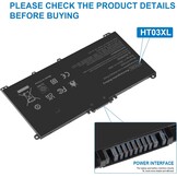 HP Pavilion Laptop Accu HT03XL 55% Korting