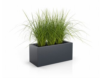 Plantenbak LONG - voor binnen & buiten - 90x40x40cm - antraciet