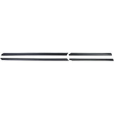 Stootlijsten - voor Audi A4-type B5 8D 1994-2001 Sedan Avant - 4-delig - zwart